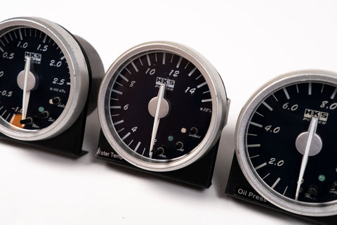 HKS Direct Bright Meter 60mm / Navy 4-Piece Gauge Set
