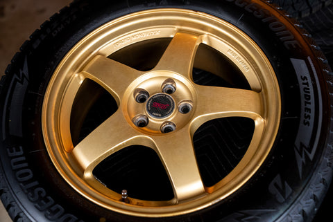 Subaru STI Rays Engineering B20 17" 7J +48 (5x100) *Tires Included*