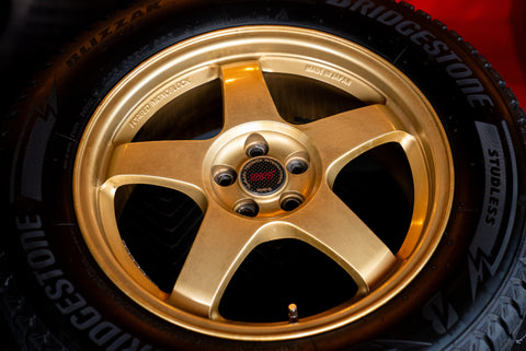 Subaru STI Rays Engineering B20 17" 7J +48 (5x100) *Tires Included*