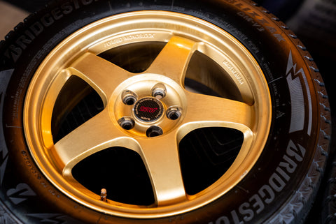 Subaru STI Rays Engineering B20 17" 7J +48 (5x100) *Tires Included*