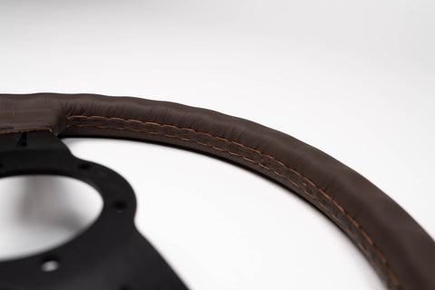 360mm Nardi Classic Brown Leather