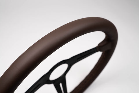 360mm Nardi Classic Brown Leather