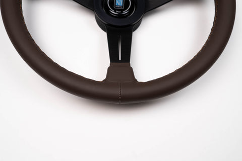 360mm Nardi Classic Brown Leather