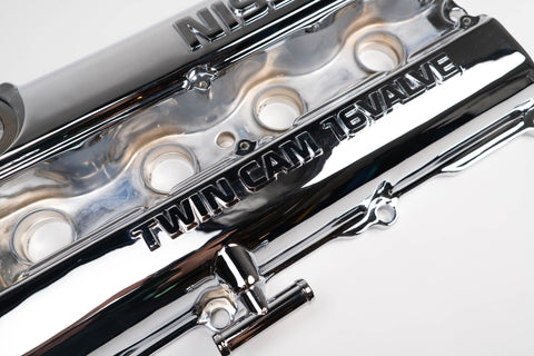 Nissan S13 SR20DET Valve Cover *Triple Chrome Plated*