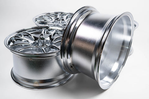 WORK CR Kai 17" 9J +17, 9J +28 (5x114.3) *Triple Chrome Plated*