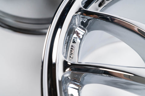 WORK CR Kai 17" 9J +17, 9J +28 (5x114.3) *Triple Chrome Plated*