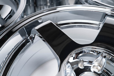 M2 Hanbai DT05R 17" 9.5J +30 (4x114.3) *Triple Chrome Plated*