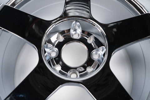 M2 Hanbai DT05R 17" 9.5J +30 (4x114.3) *Triple Chrome Plated*