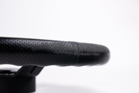 330mm Nardi Classic Deep Corn (Blue Stitching)
