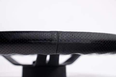 330mm Nardi Classic Deep Corn (Blue Stitching)