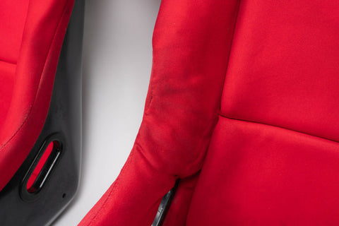 Bride Zeta 2 and Zeta 2 Type-L Red Bucket Seat Pair
