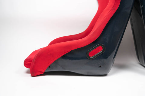 Bride Zeta 2 and Zeta 2 Type-L Red Bucket Seat Pair