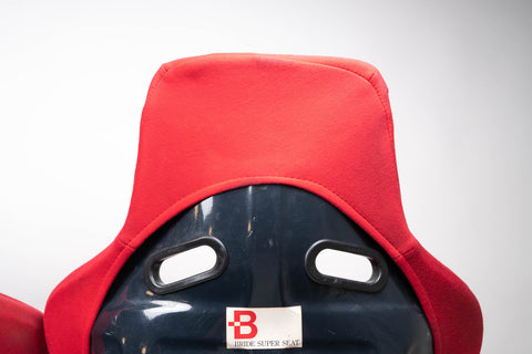 Bride Zeta 2 and Zeta 2 Type-L Red Bucket Seat Pair