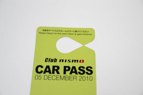 2010 Fuji Speedway Nismo Festival Car Pass