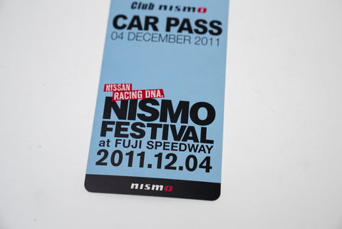 2011 Fuji Speedway Nismo Festival Car Pass