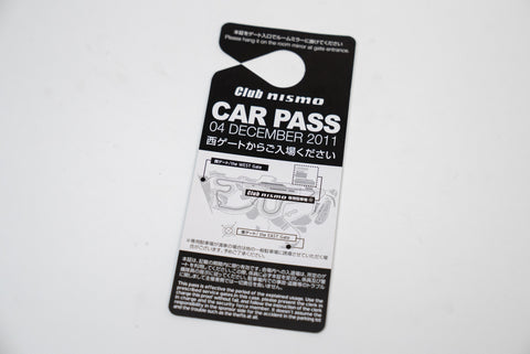 2011 Fuji Speedway Nismo Festival Car Pass