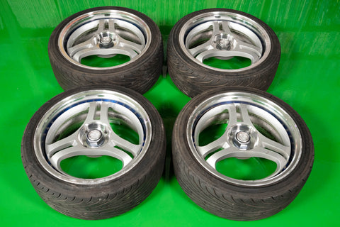 Advan Super ADVAN Racing Generation II 17" 7.5J +32 (4x114.3) *Tires Included*