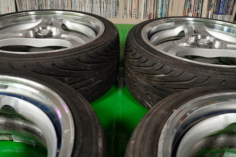 Advan Super ADVAN Racing Generation II 17" 7.5J +32 (4x114.3) *Tires Included*