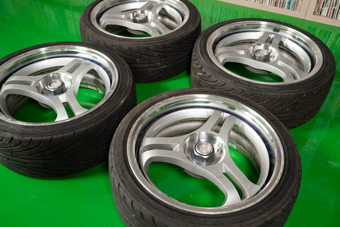 Advan Super ADVAN Racing Generation II 17" 7.5J +32 (4x114.3) *Tires Included*