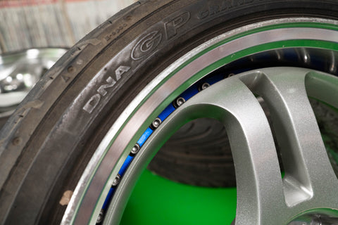 Advan Super ADVAN Racing Generation II 17" 7.5J +32 (4x114.3) *Tires Included*