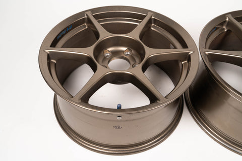 Buddy Club P1 17" 8J +32 (5x114.3) Pair