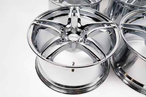 Yokohama AVS Model 5 17" 9J +35 (5x114.3) *Triple Chrome Plated*