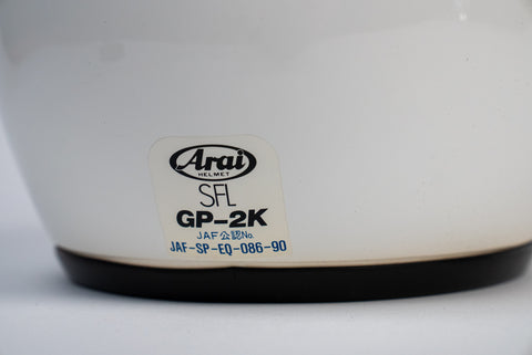 Arai GP-2K Helmet (L Size 59-60cm)