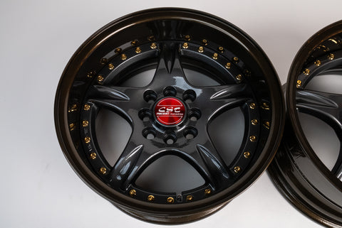 CST Precedeo Demon Camber 15" 7.5J -5 (4x114.3 & 4x100) Pair