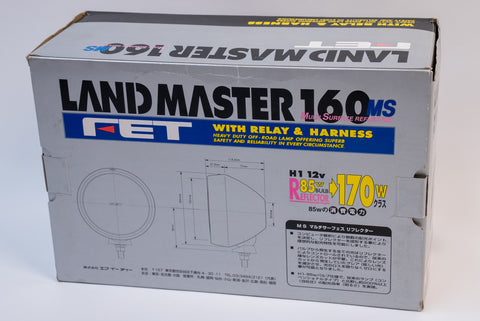 FET Landmaster 160MS Off-Road Lamps H1 12V 85W