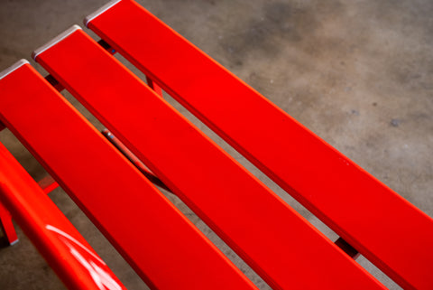 Coca Cola Aluminum Promotional Bench