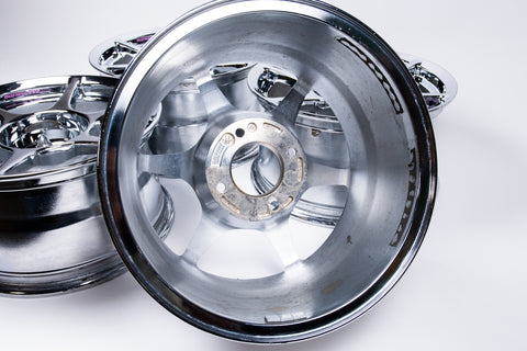 Buddy Club P1 15" 8J +12 (4x114.3) *Triple Chrome Plated*
