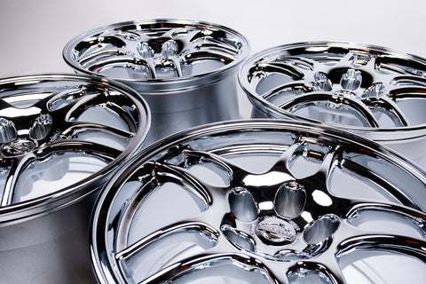 Nissan Skyline R33 GTR 17" 9J +30 (5x114.3) *Triple Chrome*