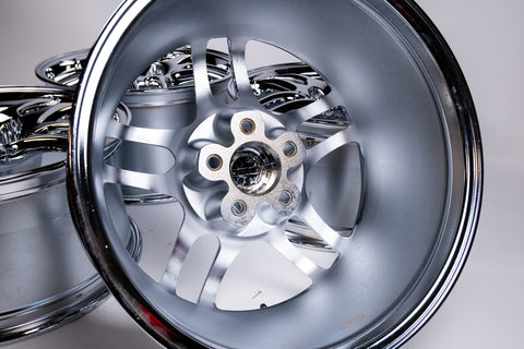 Nissan Skyline R33 GTR 17" 9J +30 (5x114.3) *Triple Chrome*