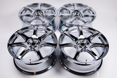 WORK Emotion T7R 18” 8.5J +45 (5x100) *Triple Chrome Plated*