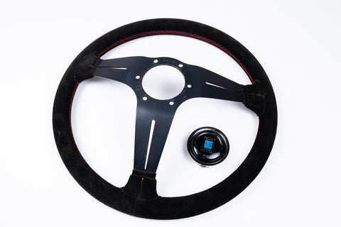 350mm Nardi Classic Deep Corn Suede (Japan FET Pre 2010s Model)