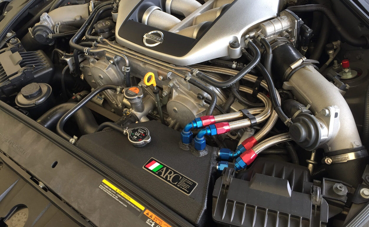 ARC Brazing Nissan GT-R (R35) Oil Catch Tank and Reservoir Combination Tank