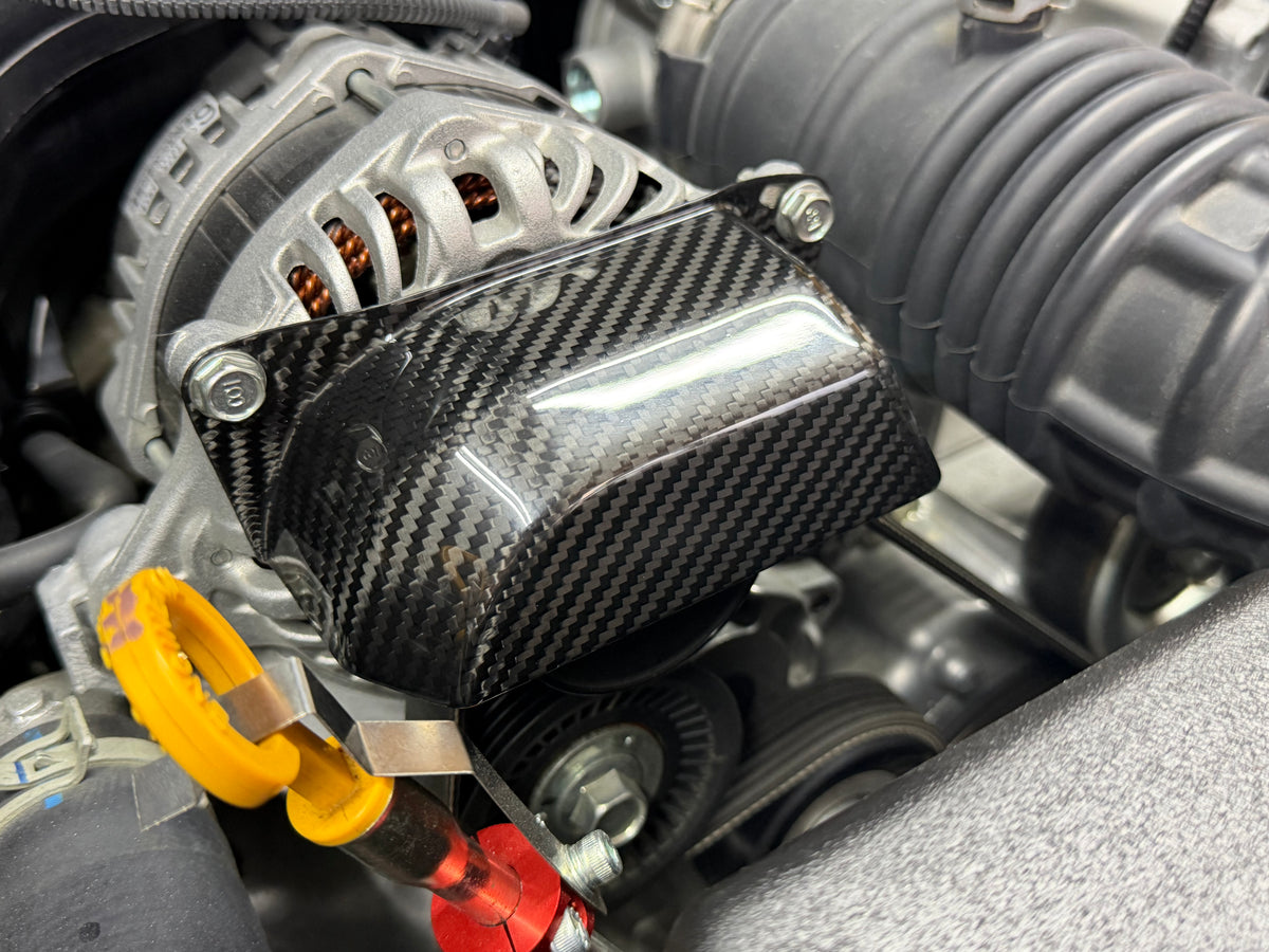 Kazama Toyota GR86 / Subaru BRZ (ZN8 / ZD8) Carbon A/C and Alternator Cover