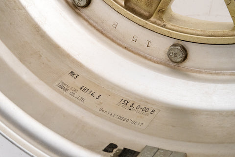 SSR MK3 15" 8J 0 (4x114.3) Pair