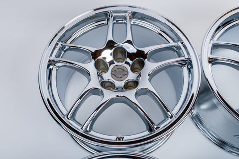 R33 GTR 17" 9J +30 (5x114.3) *Triple Chrome Plated*