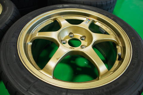 SSR Type C 17” 8.5J +48 (5x100) *ADVAN A052 Tires Included*