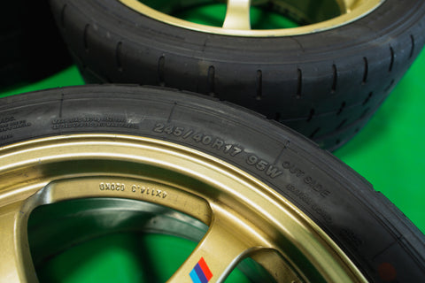 SSR Type C 17” 8.5J +48 (5x100) *ADVAN A052 Tires Included*