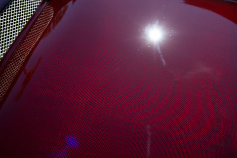 Mazda FC3S RX7 M Sports Red Carbon Hood