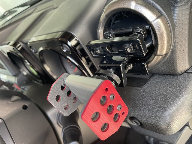 ZOOM ENGINEERING Universal Aluminum Phone Holder H510 (Vent Mount, Ball Joint)