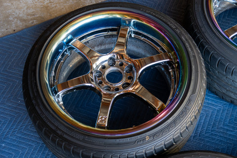 Rays Gramlights 57 Maximum Pro 18" 9.5J +35, 8.5J +25 (5x114.3) *Tires Included*