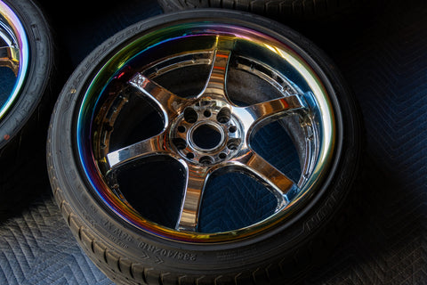 Rays Gramlights 57 Maximum Pro 18" 9.5J +35, 8.5J +25 (5x114.3) *Tires Included*