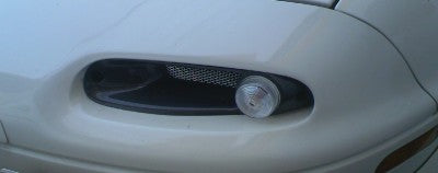 Jet Stream Mazda Roadster (NA6 / NA8) Turn Signal Ducts (FRP, Black Gel Coat)