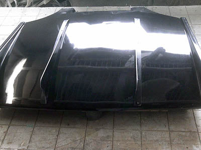 Jet Stream Mazda Roadster (NB1 / NB2) Rear Under Diffuser (Straight Double Fin, FRP)