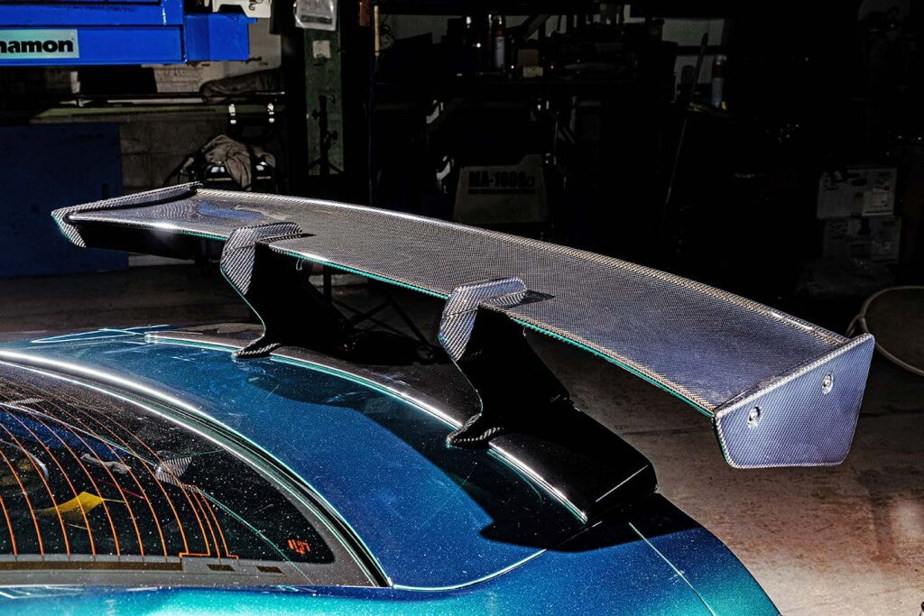 Top Secret R35 GT Wing SW (Swan Neck)