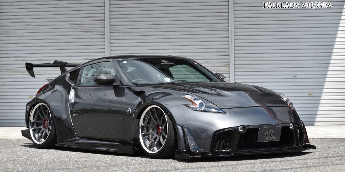 M Sports Nissan Fairlady Z (370Z / Z34) Wide Body Rear Wing (Roadster)