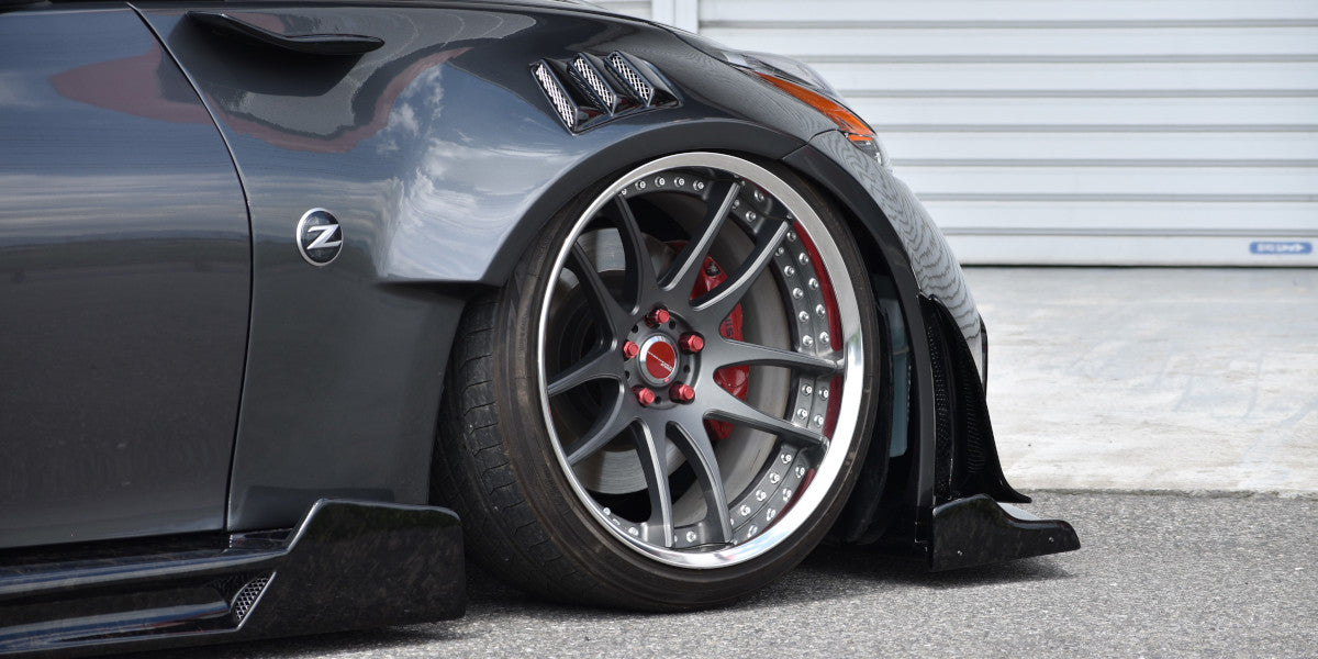M Sports Nissan Fairlady Z (370Z / Z34) Wide Body Rear Wing (Roadster)